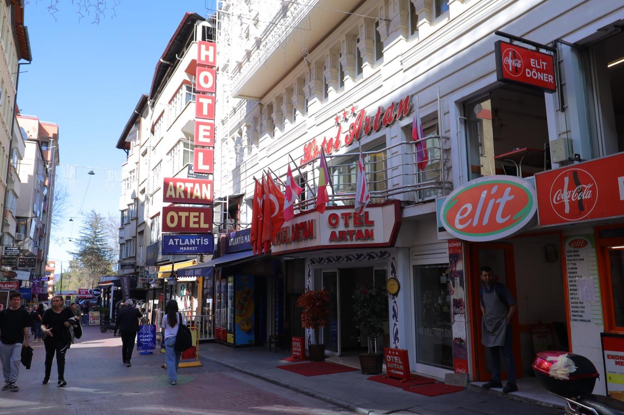 Artan Hotel Isparta Ngoại thất bức ảnh