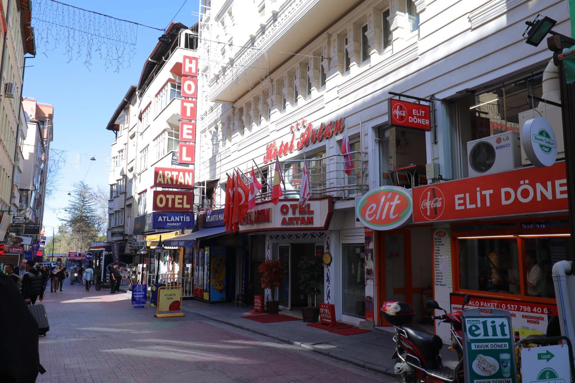 Artan Hotel Isparta Ngoại thất bức ảnh