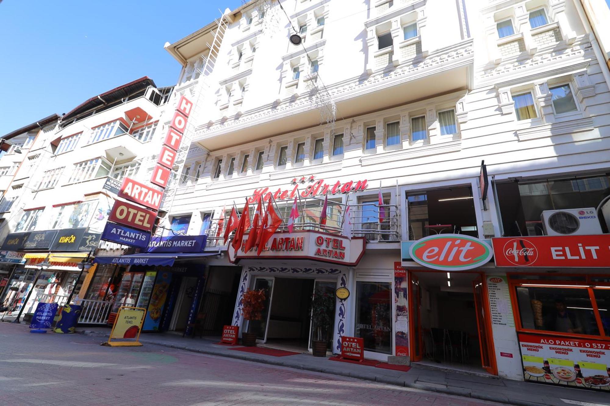 Artan Hotel Isparta Ngoại thất bức ảnh